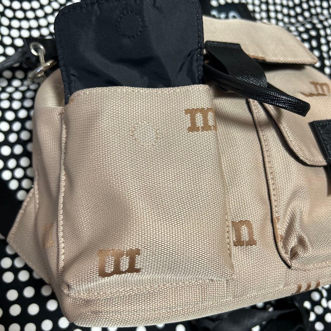 marimekko ベージュ ミニバックパック