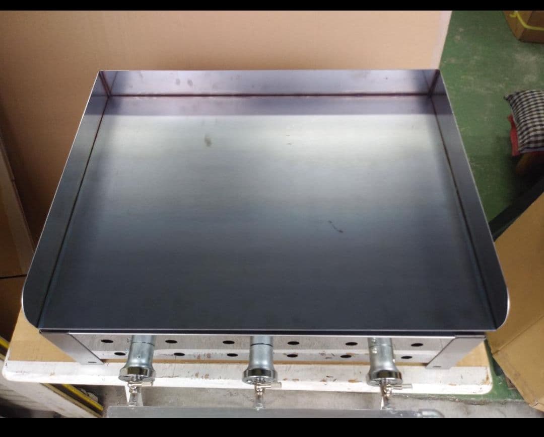 鉄板焼き　６ミリ鉄板　お好み焼きそば　学園文化祭　３辺フチ付　グリラー　キャンプ