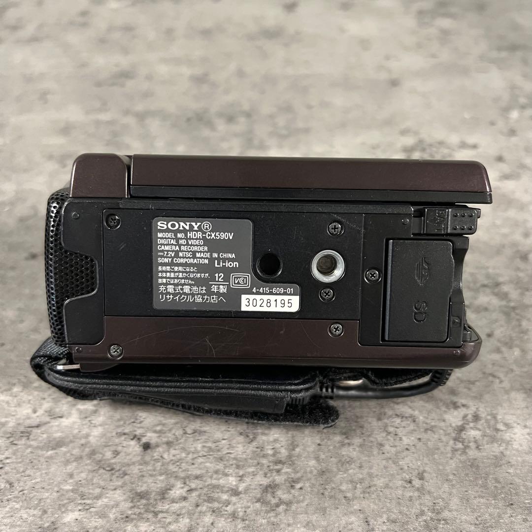 SONY HDビデオカメラ Handycam HDR-CX590V