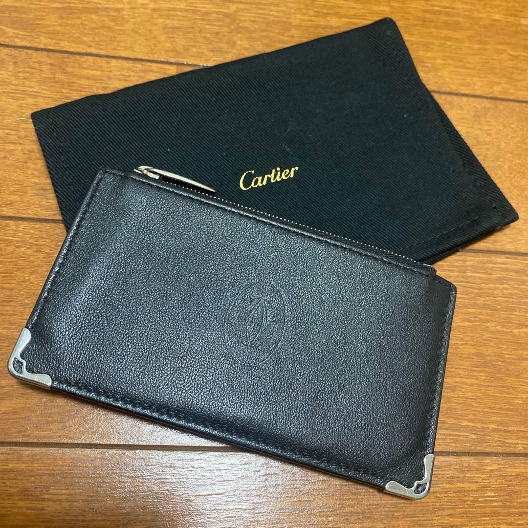 カルティエ　マストライン　小銭入れ兼カードケース