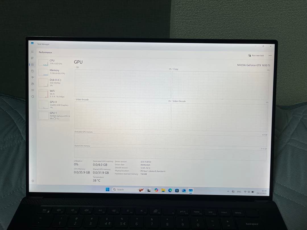 Windowsノート本体 DELL XPS 15 9500 i7-10750H 64GB 4K 1TB
