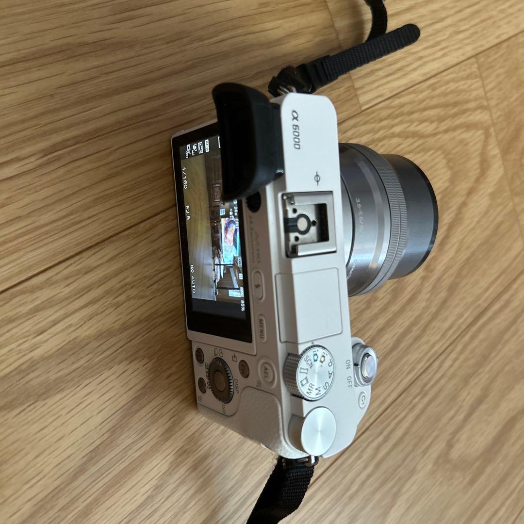 SONY α6000 ホワイト 充電器付属