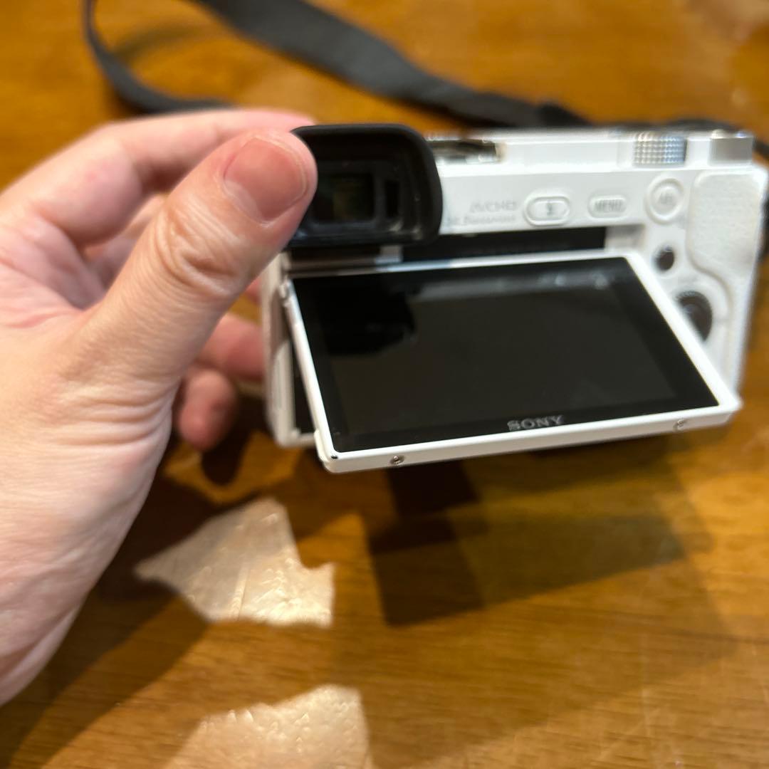 SONY α6000 ホワイト 充電器付属
