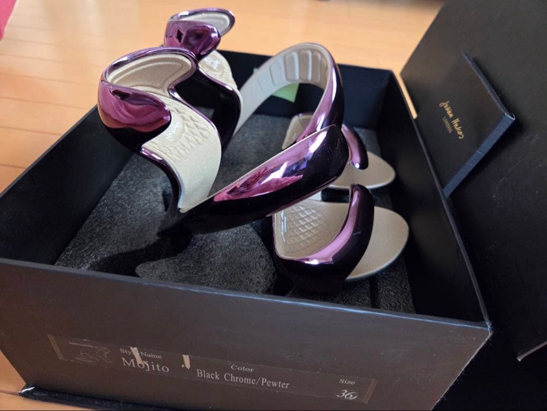 ジュリアンヘイクス モヒートサンダル トープ/36サイズ　限定カラー