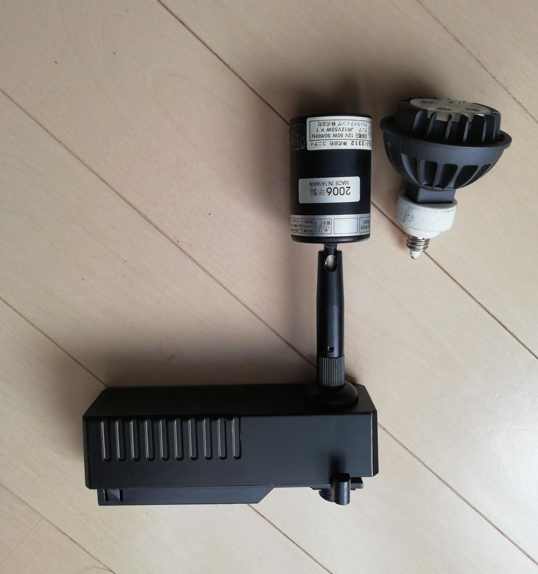 ライト　ライティングダクト用ジャック式電子トランス　５個セット