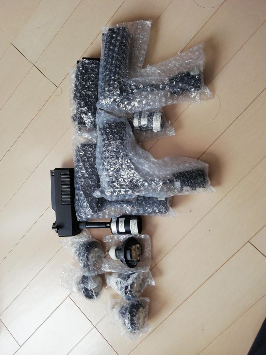 ライト　ライティングダクト用ジャック式電子トランス　５個セット