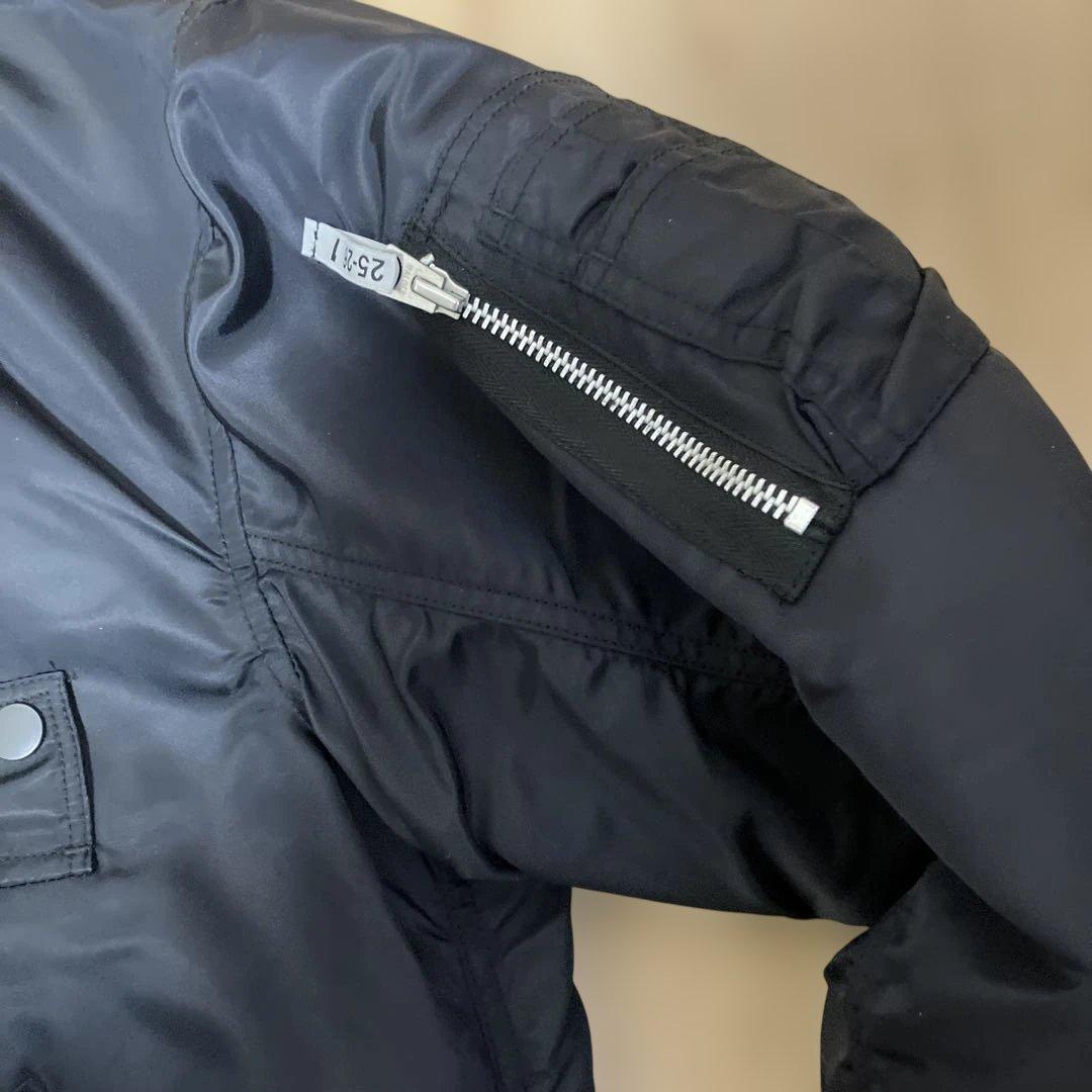 MAISON MIHARA YASUHIRO ブラック ボンバージャケット