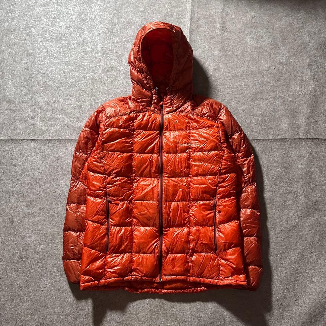 ゆ*ん様 montbell スペリオダウンパーカ ダウンジャケット オレンジ L