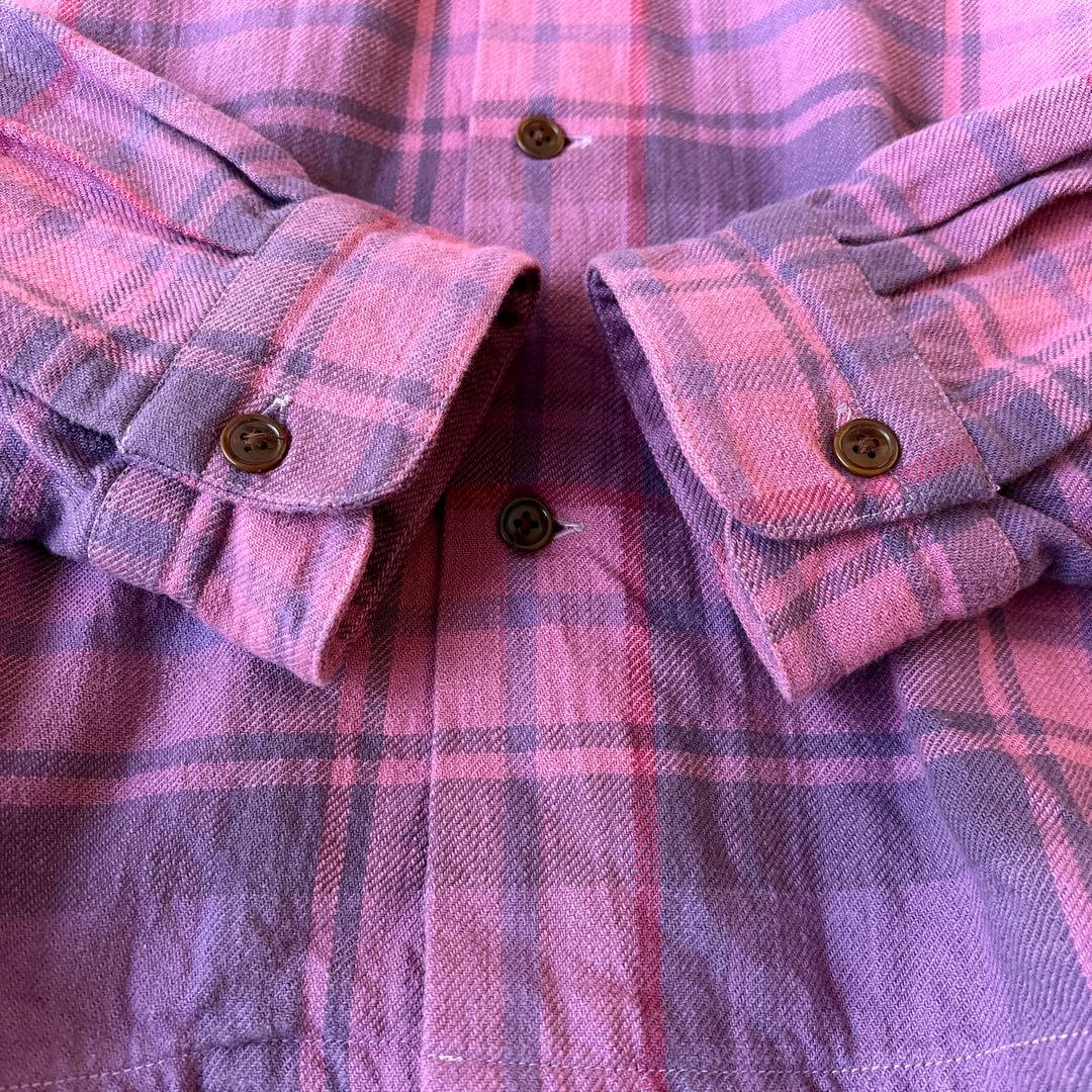 美品 ts(s) 3→L コットン チェック 開襟 ボードシャツ ネペンテス関連
