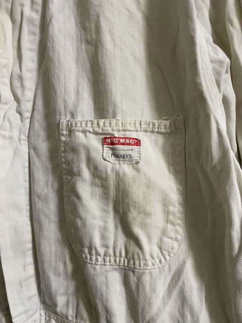 BIGMAC ペニーズ 60s つなぎ ホワイト