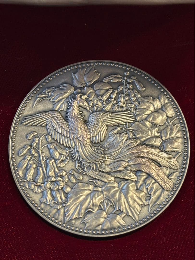 500円白銅貨幣発行記念　銀製　銀メダル　記念メダル