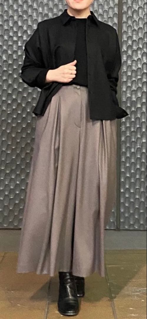 セオリーリュクス　ブラウス　ブラック　38