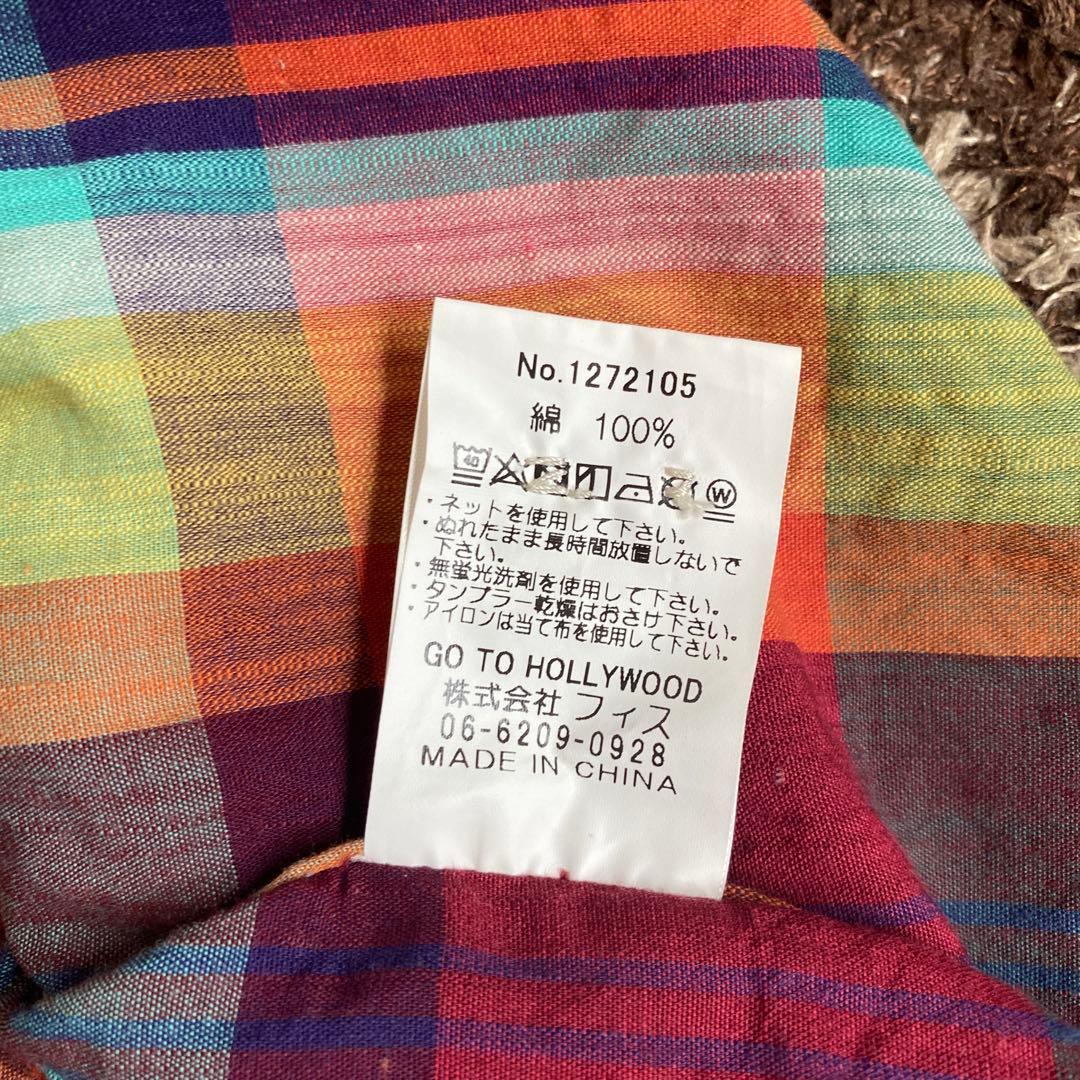 デニムダンガリー レア　リュック　シャツ　セット　シャツ140