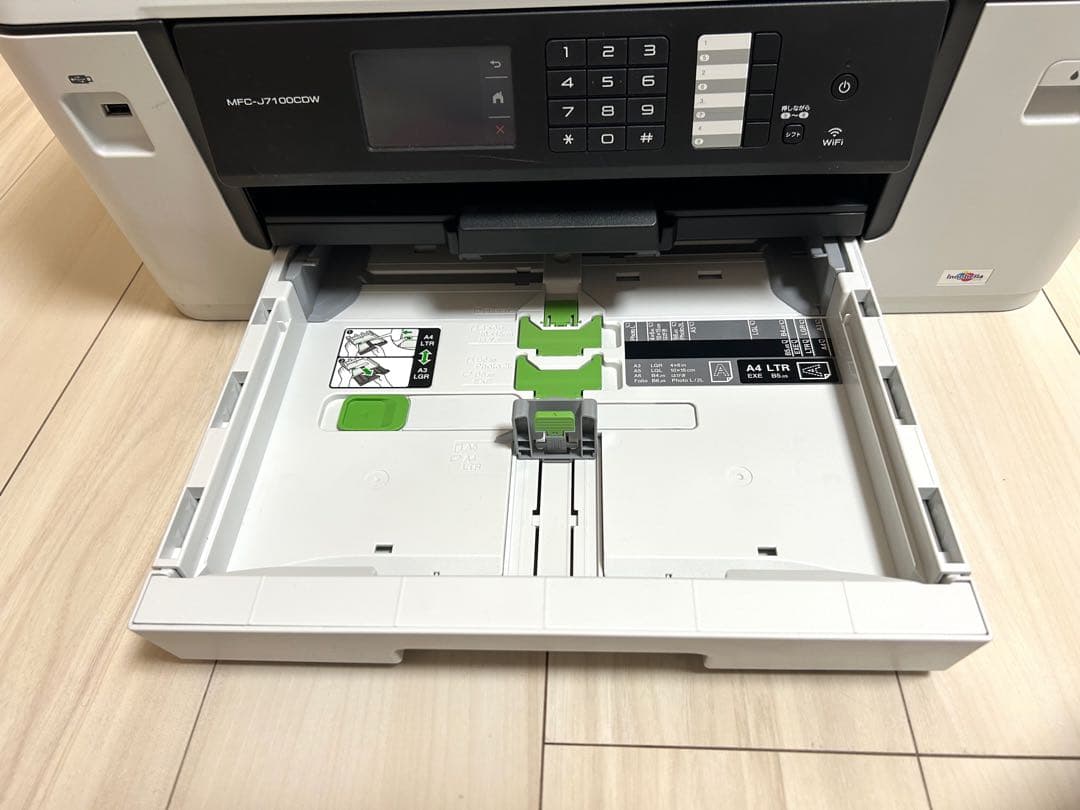 【印刷85枚】brother A3複合機 MFC-J7100CDW 新品インク付