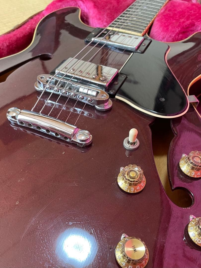 Yamaha Super Axe バイオレット ギター