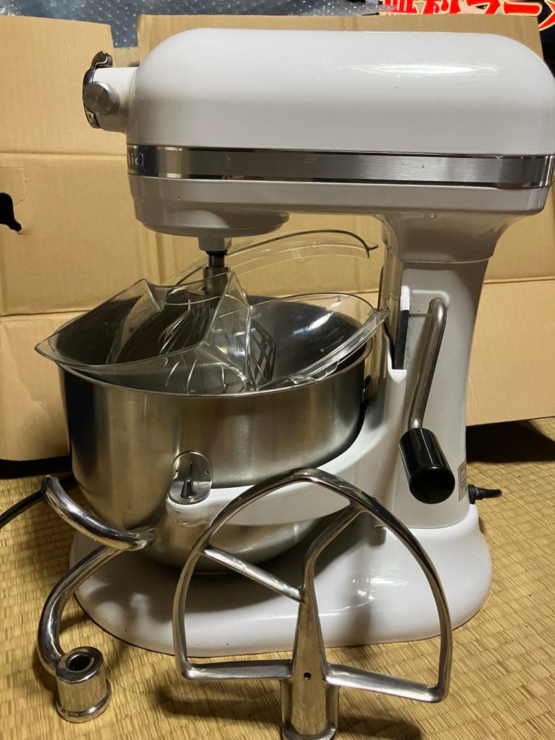 キッチンエイド　ミキサー KSM7 白　正規代理店FMI