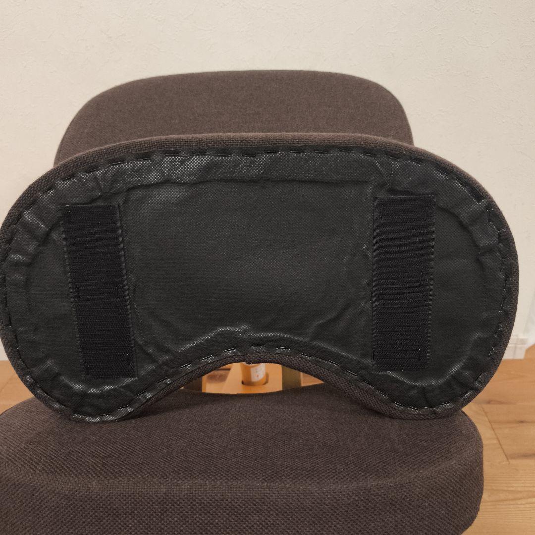 宮武製作所 プロポーションチェア バランスチェア ブラウン クッション付き