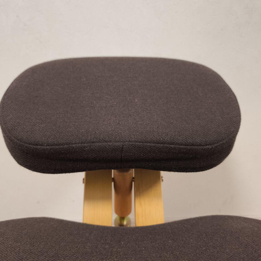 宮武製作所 プロポーションチェア バランスチェア ブラウン クッション付き