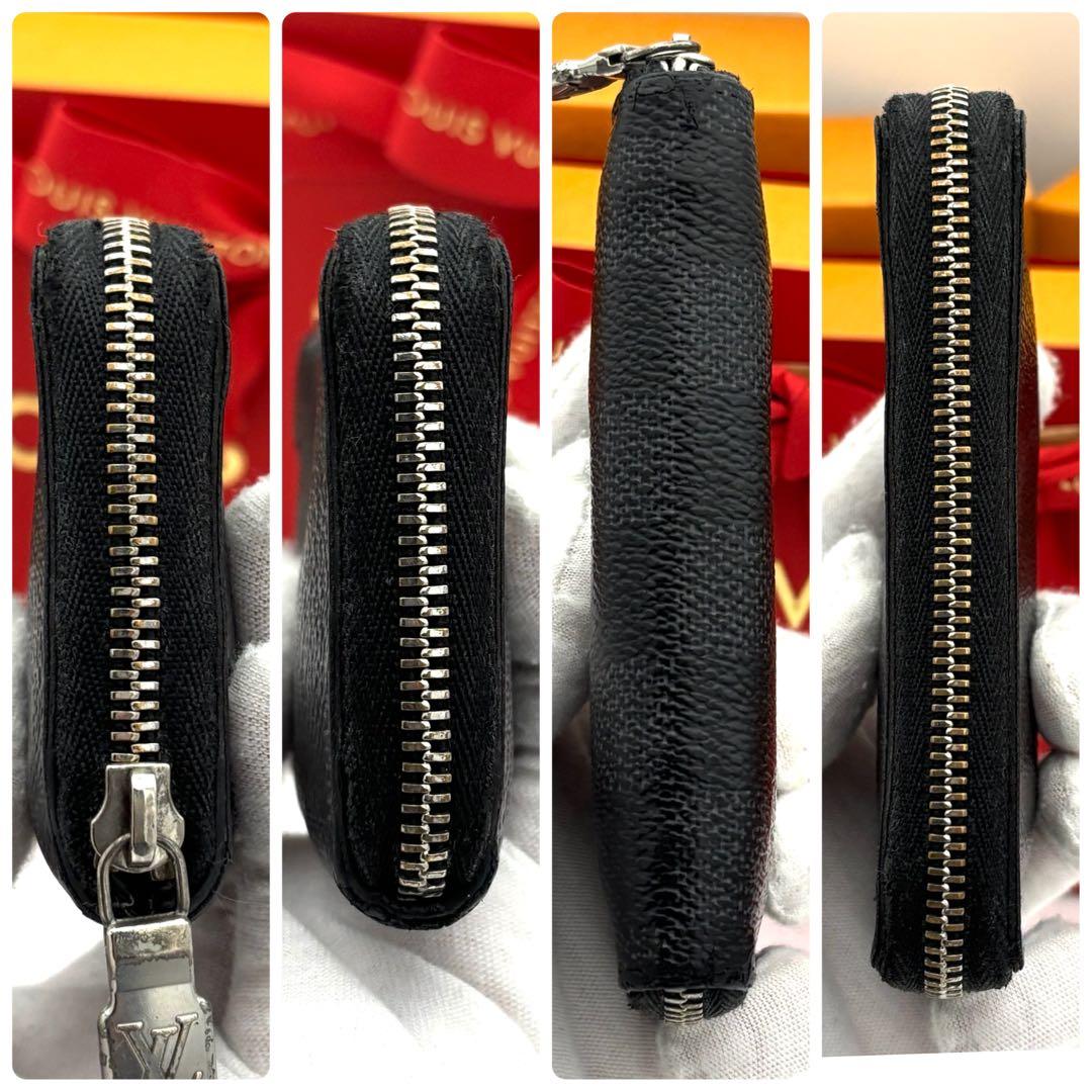 ルイヴィトン ジッピーパース ダミエグラフィット 財布 小銭入れ ブラック