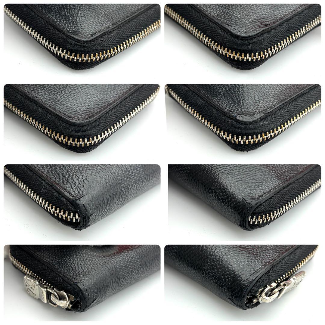 ルイヴィトン ジッピーパース ダミエグラフィット 財布 小銭入れ ブラック