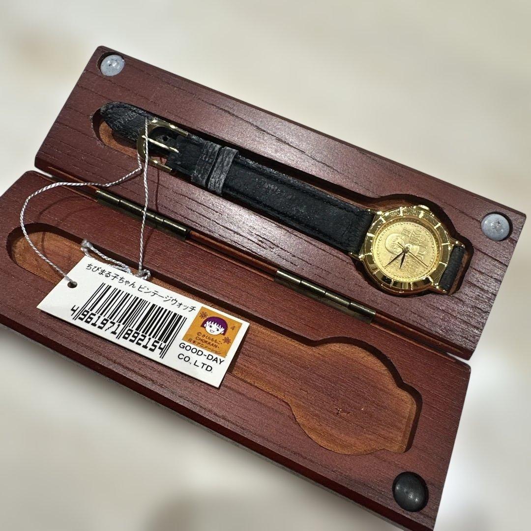 CITIZEN ちびまる子ちゃん1000本限定 クォーツ ゴールド文字盤