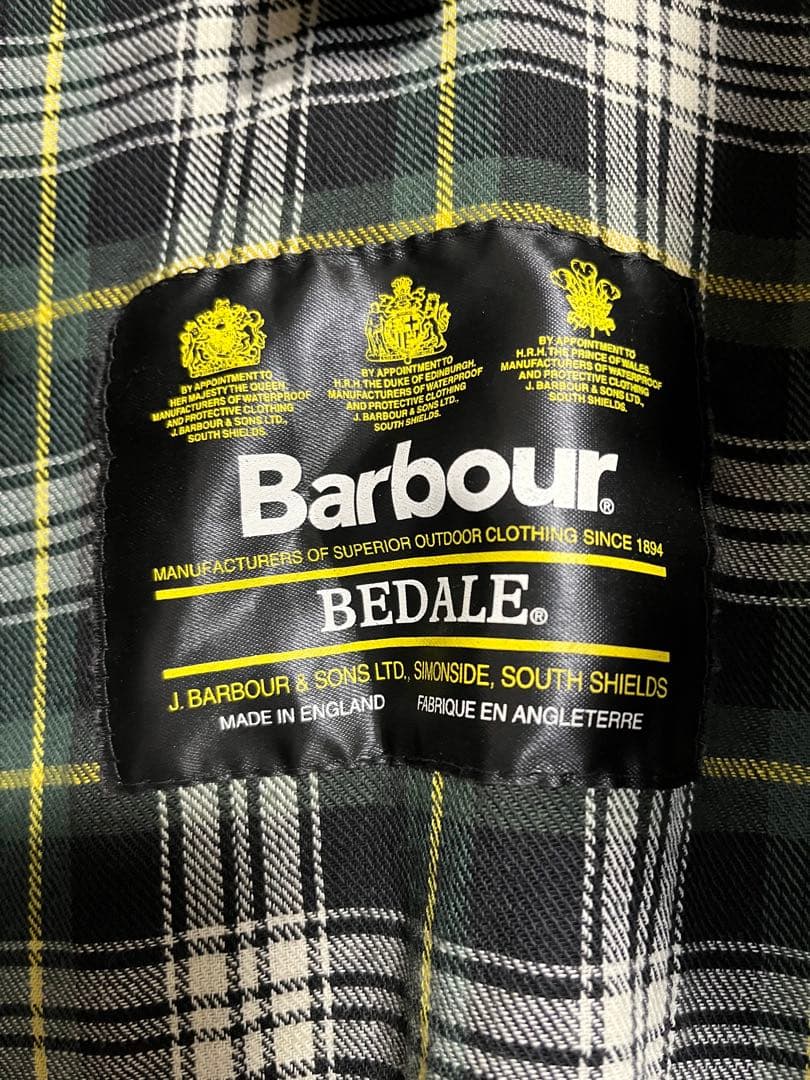 Barbour BEDALE ビデイル ジャケット 3ワラント オリーブグリーン