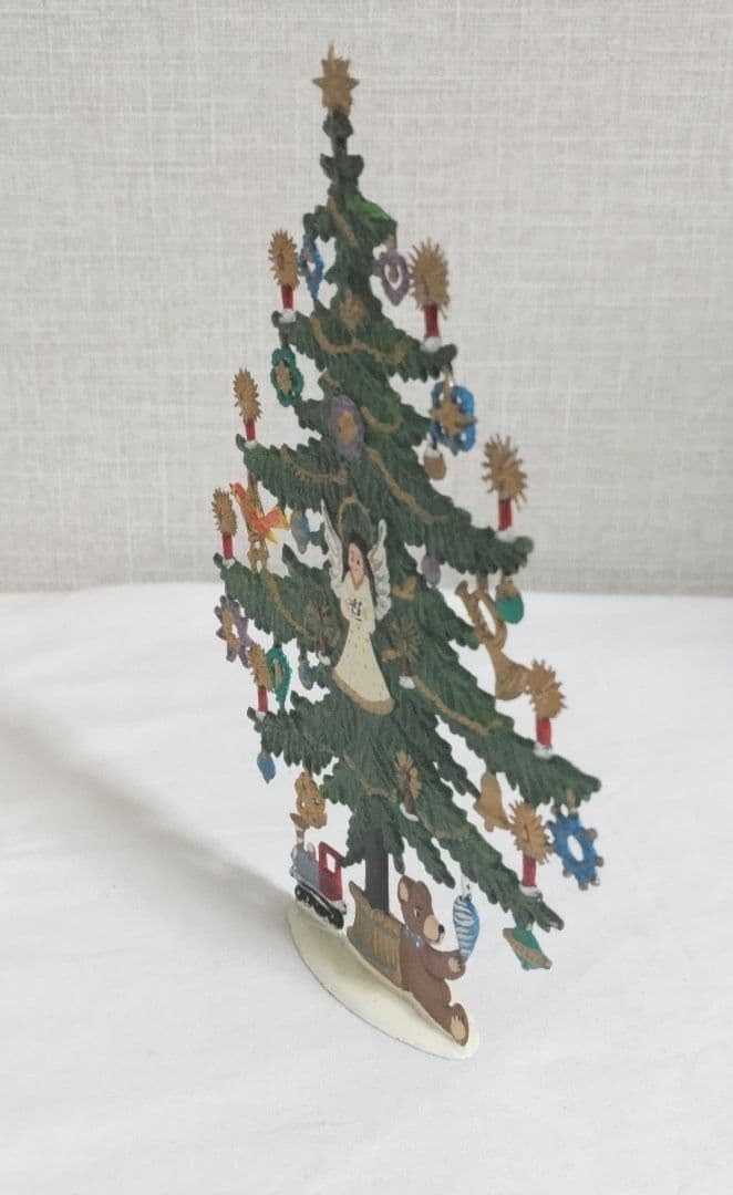 錫製　クリスマスツリー　ドイツ　ウィルヘルム・シュヴァイツァー　置物　ピューター