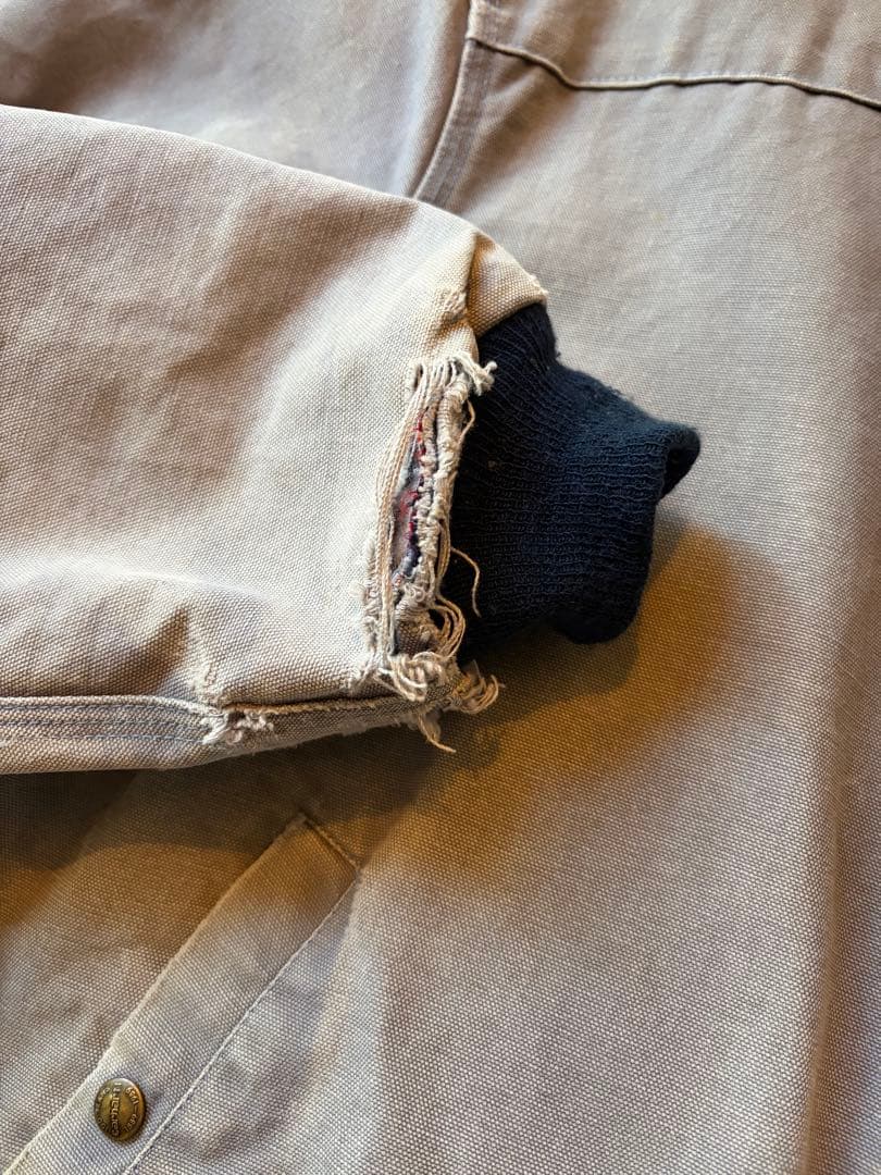 89年製　カーハート サンタフェジャケット　ライトグレー　100周年