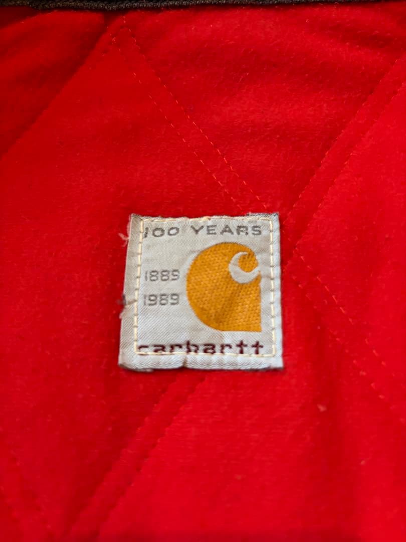 89年製　カーハート サンタフェジャケット　ライトグレー　100周年