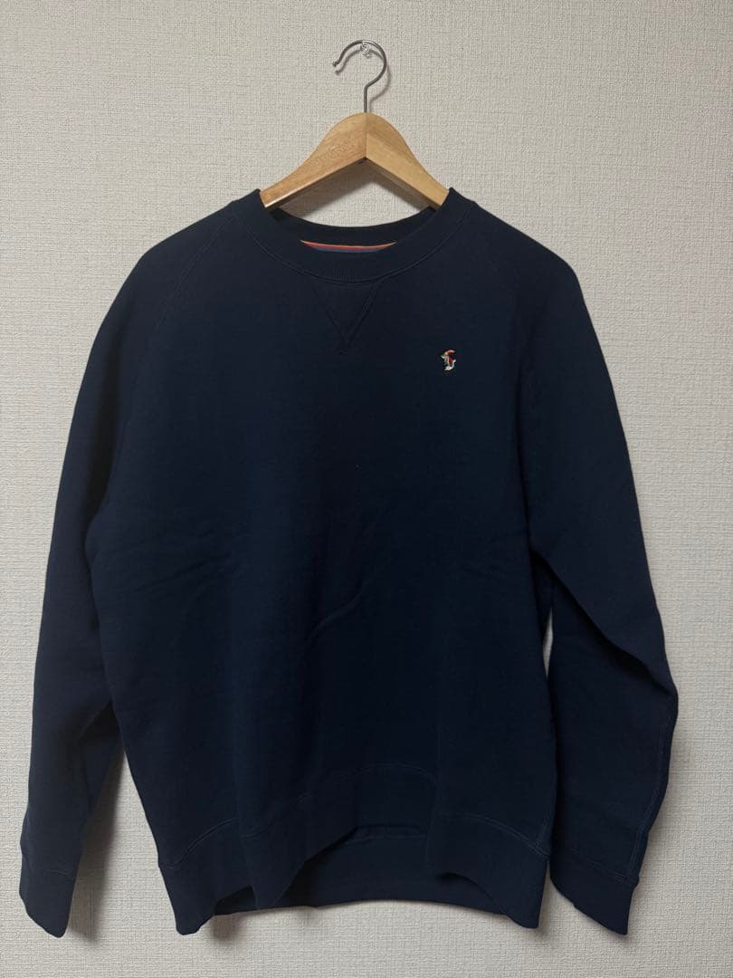 値下げ　新品タグ付Paul Smith ネイビー トレーナー Lサイズ