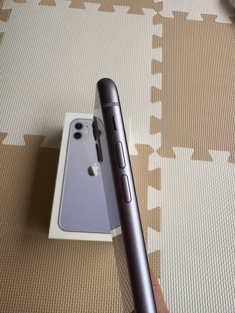 iPhone 11 パープル 本体 SIMフリー 付属品あり