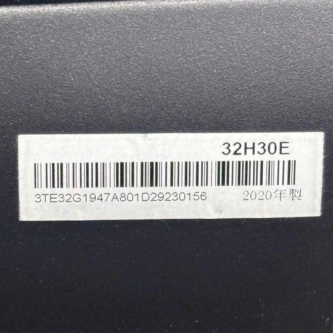 ◯送料込！Hisense 32V型 液晶テレビ 32H30E（2020年製）