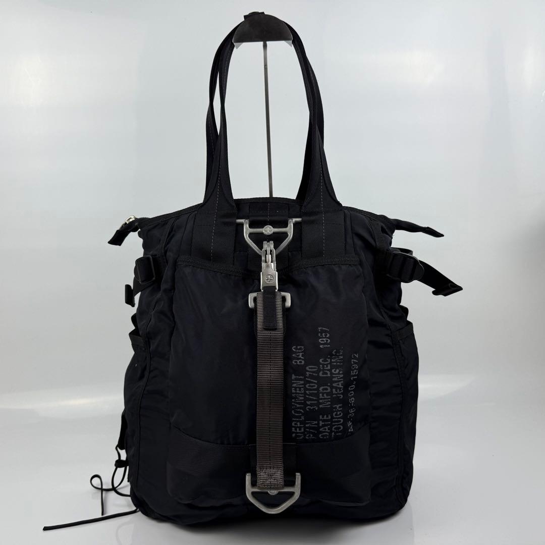 バッグ TOUGH jeansmith Large Tec Nylon Tote Bag