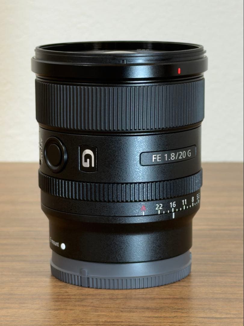 【美品】SONY FE20mm F1.8 Gレンズ SEL20F18G