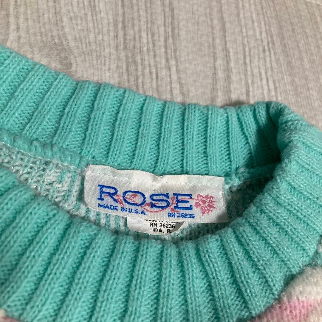 ファンシーニットセーター　猫ちゃん