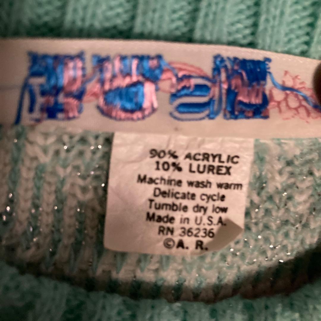 ファンシーニットセーター　猫ちゃん