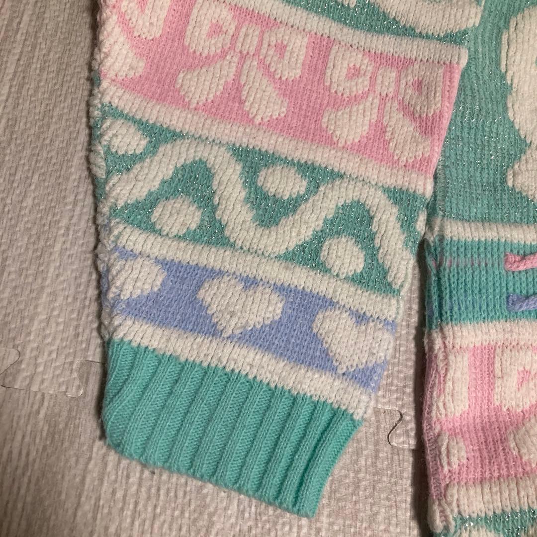 ファンシーニットセーター　猫ちゃん