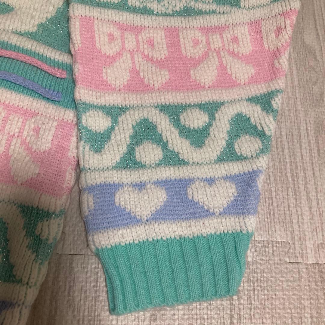 ファンシーニットセーター　猫ちゃん