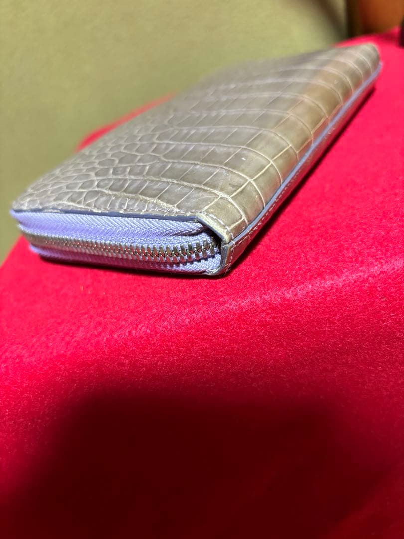 池田工房　クロコダイル　長財布