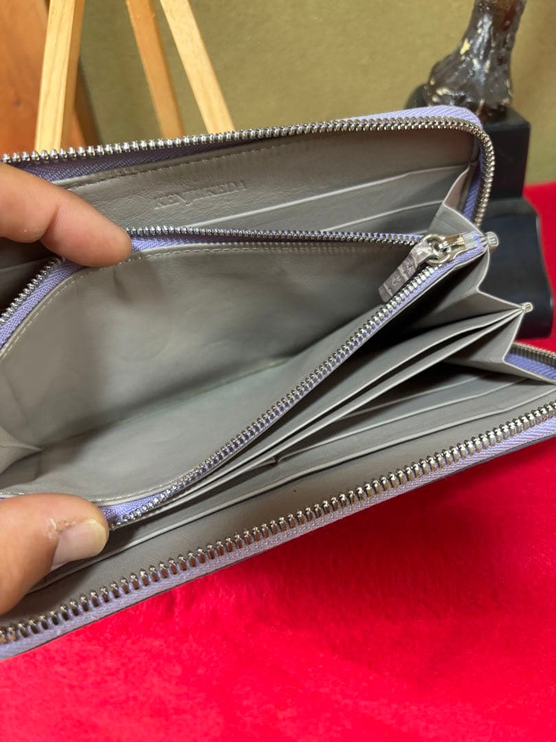 池田工房　クロコダイル　長財布