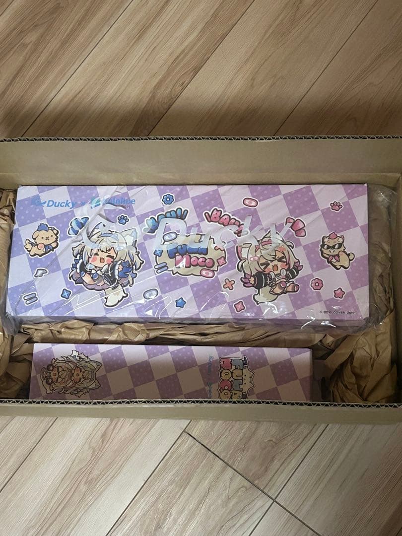 値*に様 フワモコ　fuwamoco 世界限定1000セット 未開封 キーボード