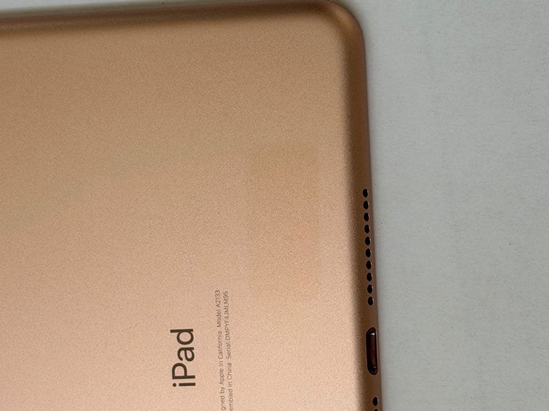 iPad mini 第5世代 64GB wifi ゴールド 3F559J/A