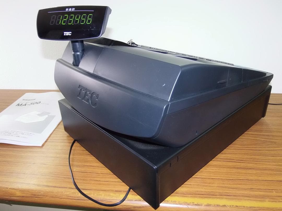 美品 店名設定無料 東芝テック MA-500-5 レジスター 250514