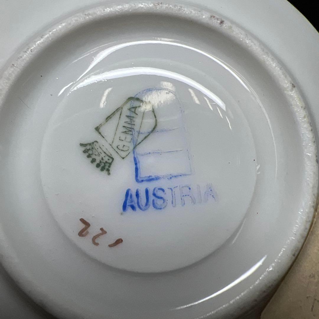 専用アンティーク　オーストリア　カップ&ソーサーセット　東Y7-1126①