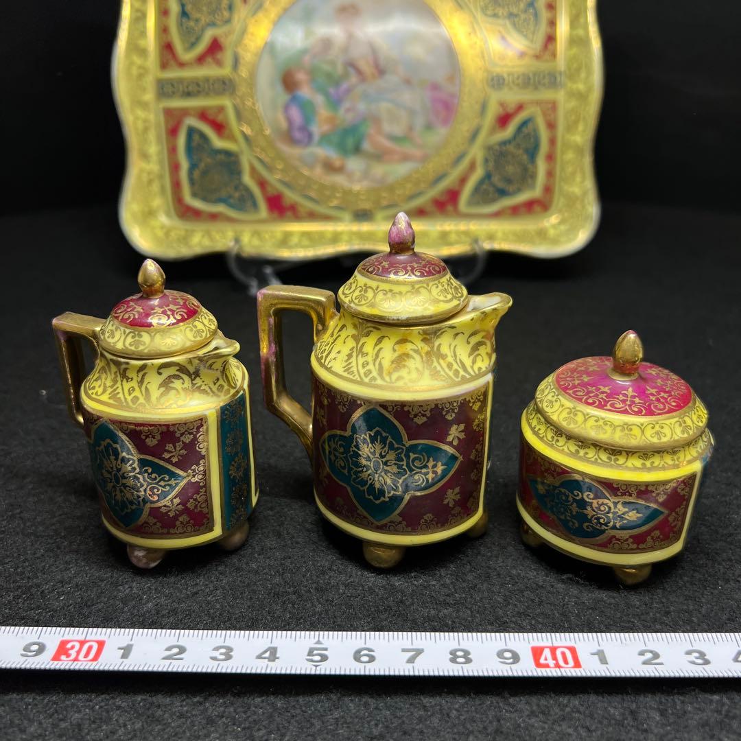 専用アンティーク　オーストリア　カップ&ソーサーセット　東Y7-1126①