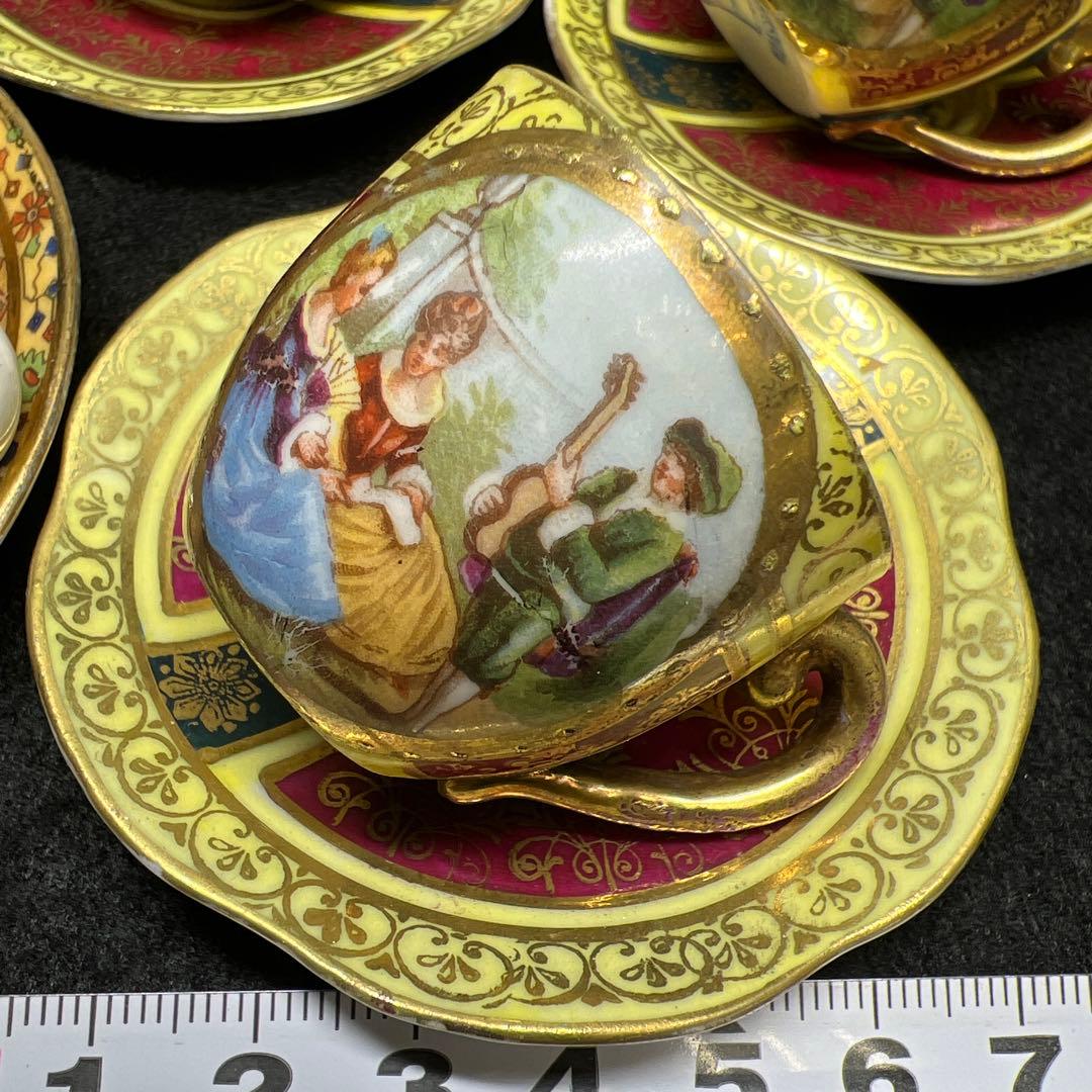 専用アンティーク　オーストリア　カップ&ソーサーセット　東Y7-1126①