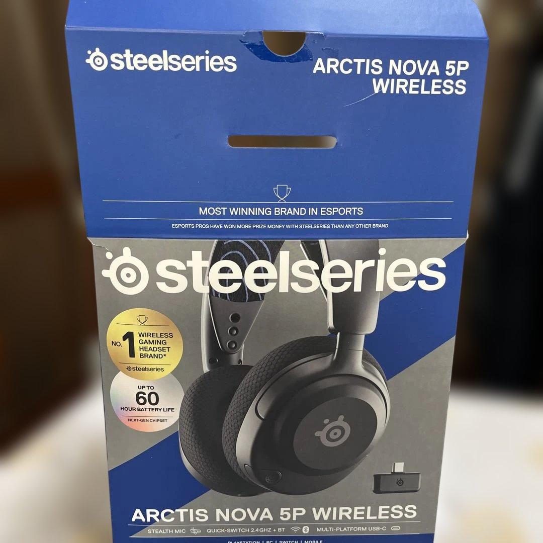 ヘッドホン steelseries ARCTIS NOVA 5P WIRELESS