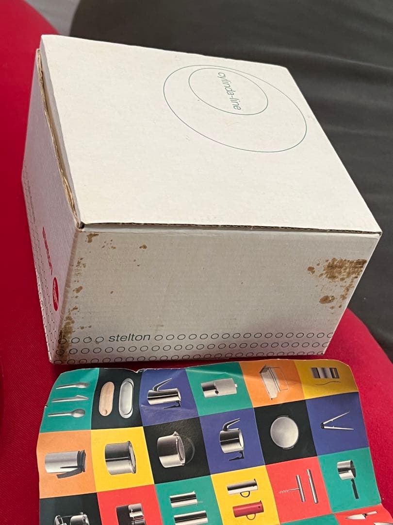 【未使用】steltonステルトン/ヤコブセン　シリンダーライン（灰皿）Lサイズ