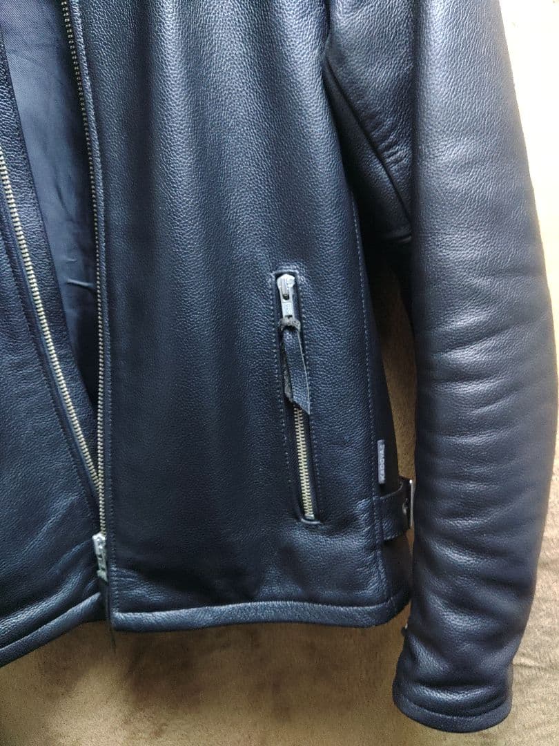 ス*カ様 KADOYA シングルライダースジャケット　Lサイズ