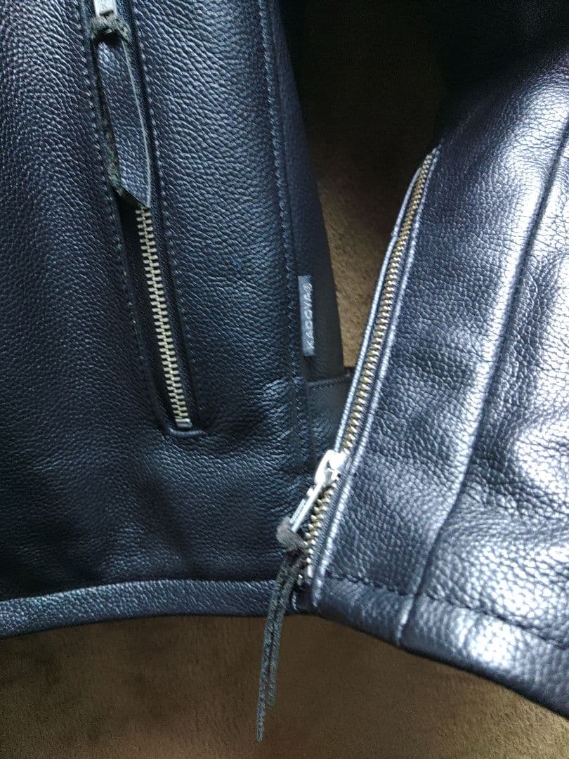 ス*カ様 KADOYA シングルライダースジャケット　Lサイズ